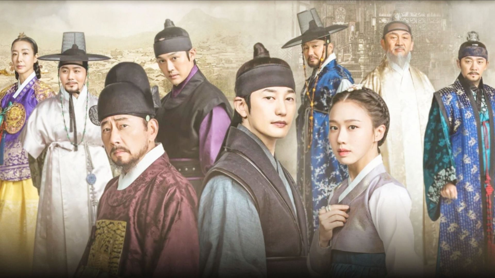 The King Maker cast (Image via Rakuten Viki)